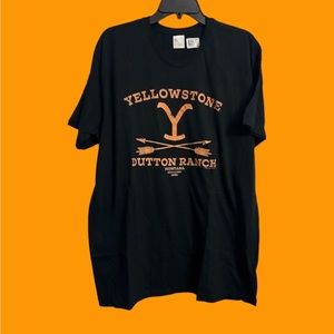 Men’s 
Yellowstone
Black TShirt
100% Cotton
Size XL